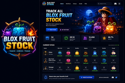 Blox Fruit Stock लाइव अपडेट पेज